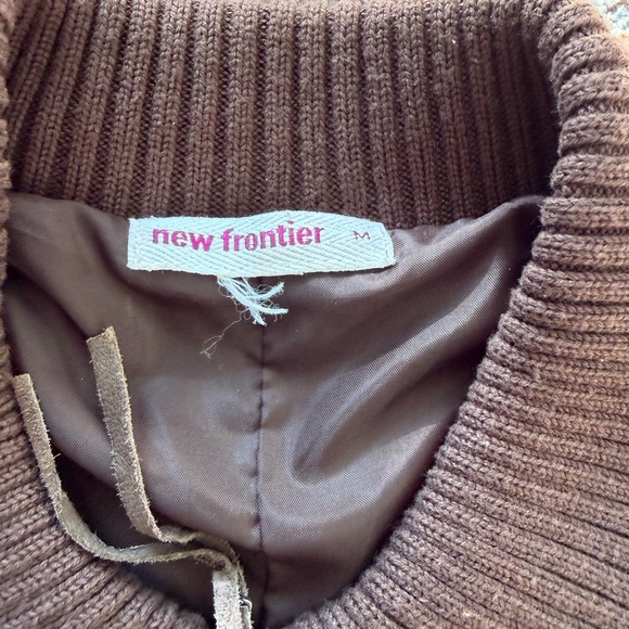 Vintage New Frontier Brown Suede Jacket - Picture 4 of 8